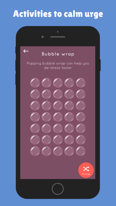 Bubble wrap activity